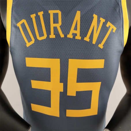 Camisa Regata NBA Golden State Warriors – Cinza – #35 Durant - 2018 - Imagem 8