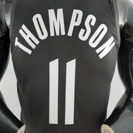 Camisa Regata NBA Golden State Warriors – Preta – #11 Thompson – 2020 - Imagem 8