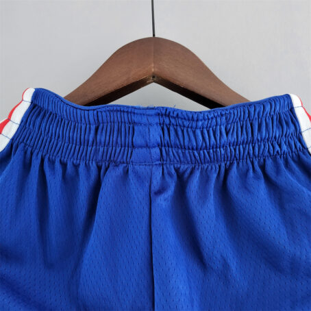 Short NBA Philadelphia 76ers - Azul/Branco - 75 anos - Imagem 9