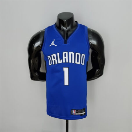 Camisa Regata NBA Orlando Magic – Azul – #1 McGrady - 75 Anos