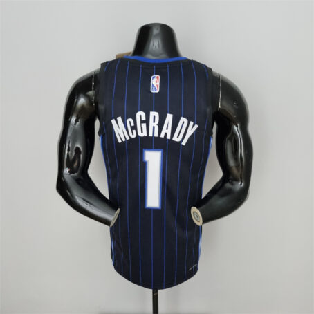 Camisa Regata NBA Orlando Magic – Preta – #1 McGrady - 75 Anos - Imagem 9
