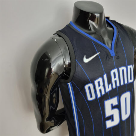 Camisa Regata NBA Orlando Magic – Preta – #50 Anthony - 75 Anos - Imagem 5