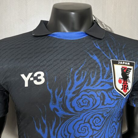 Camisa Japão - Modelo Jogador - Preta/Azul - 24/25 - Imagem 2