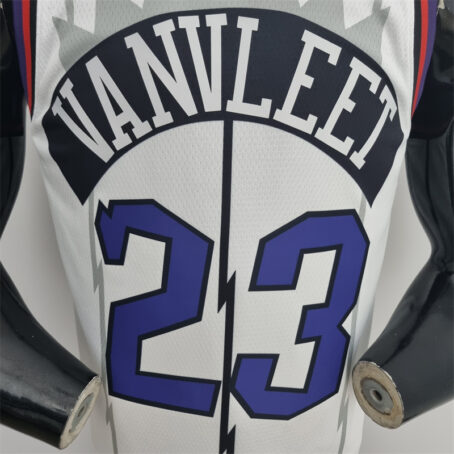 Camisa Regata NBA Toronto Raptors – Branca – #23 Vanvleet - Imagem 8