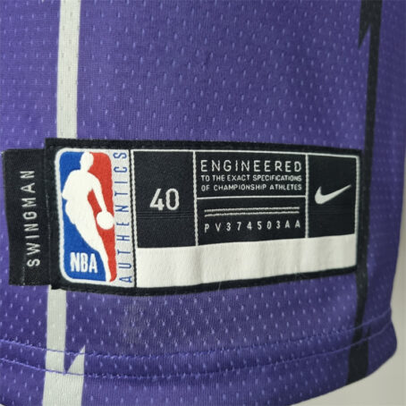 Camisa Regata NBA Toronto Raptors – Roxa – #43 Siakam - Imagem 7