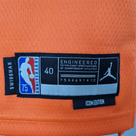 Camisa Regata NBA Phoenix Suns – Laraja – #1 Booker - 75 Anos - Imagem 7