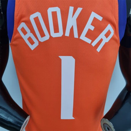 Camisa Regata NBA Phoenix Suns – Laraja – #1 Booker - 75 Anos - Imagem 8