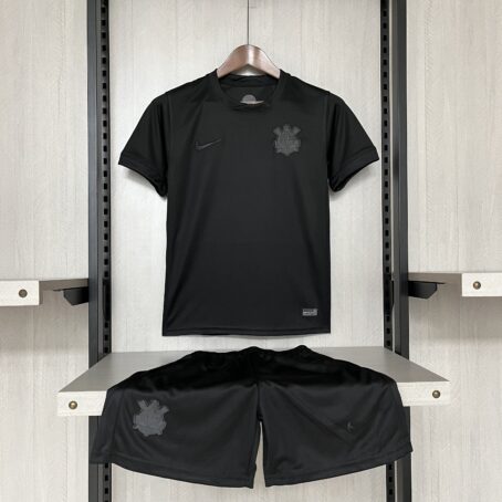 Camisa Corinthians - Infantil - Preta – 24/25