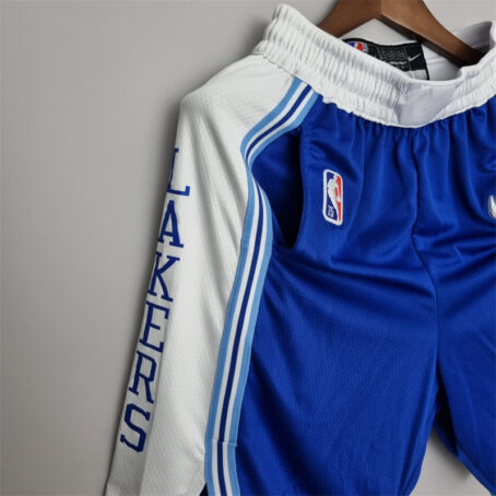 Short NBA Los Angeles Lakers – Azul- 75 Anos - Imagem 5