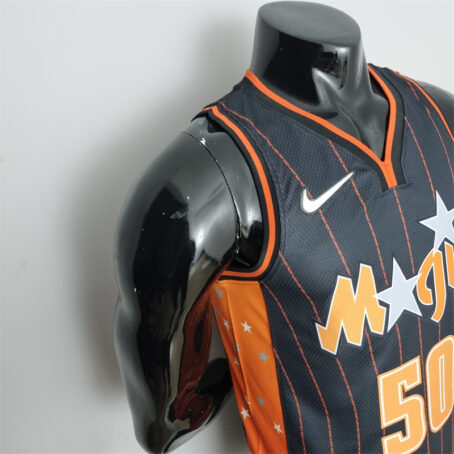 Camisa Regata NBA Orlando Magic City – Preta – #50 Anthony – 2022 - Imagem 5