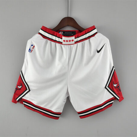 Short NBA Los Chicago Bulls – Branco