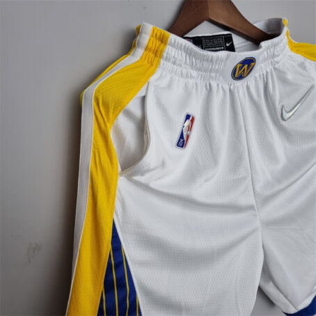 Short NBA Golden State Warriors – Branco - 75 Anos - Imagem 5