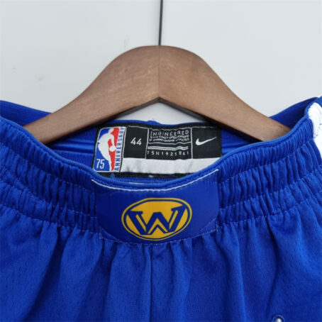 Short NBA Golden State Warriors – Azul - 75 Anos - Imagem 2