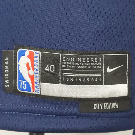 Camisa Regata NBA Philadelphia 76ers – Azul – #0 Maxey – 2022 - Imagem 6
