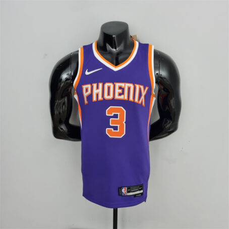 Camisa Regata NBA Phoenix Suns – Roxa – #3 Paul – 75 Anos