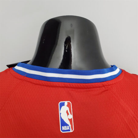 Camisa Regata NBA Philadelphia 76ers – Vermelha – #0 Maxey – 2021 - Imagem 10