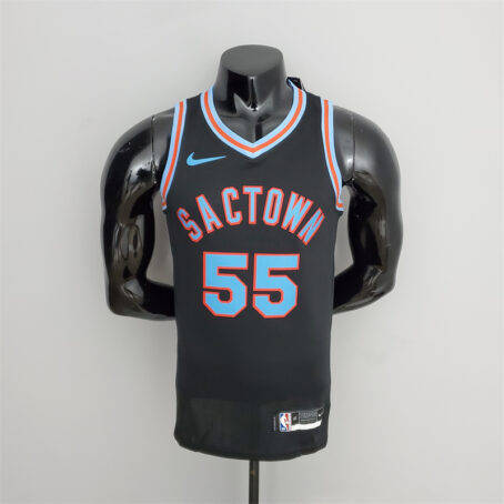 Camisa Regata NBA Kings – Preta – #55 Williams - 2021
