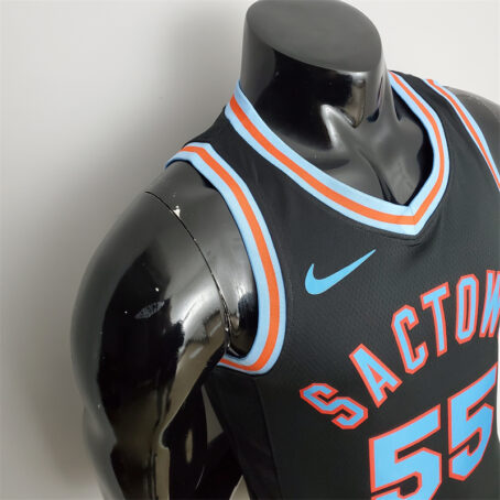 Camisa Regata NBA Kings – Preta – #55 Williams - 2021 - Imagem 5