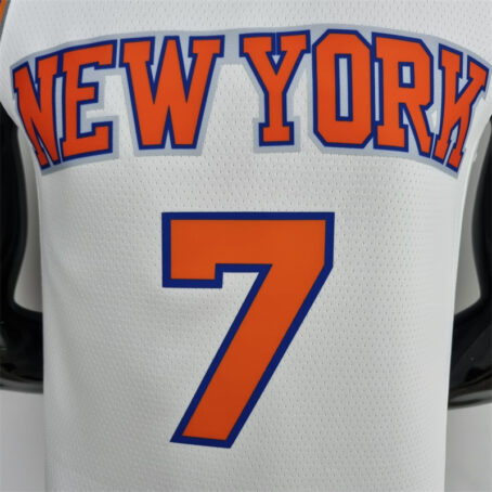 Camisa Regata NBA New York Knicks – Branca – #7 Anthony – 75 Anos - Imagem 2