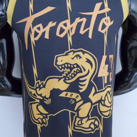 Camisa Regata NBA Toronto Raptors – Preta – #43 Siakam – 2022 - Imagem 2