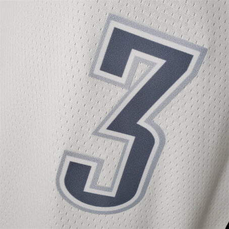 Camisa Regata NBA Oklahoma City Thunder – Branca – #3 Paul – 75 Anos - Imagem 2