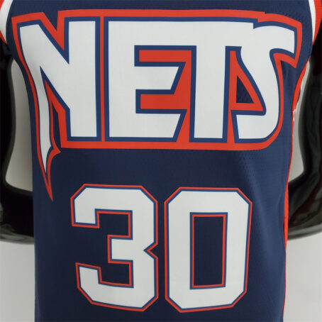 Camisa Regata NBA Brooklyn Nets – Azul – #30 Curry – 2022 - Imagem 2