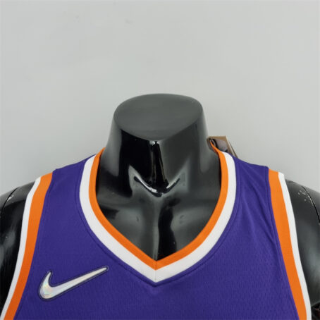 Camisa Regata NBA Phoenix Suns – Roxa – #22 Ayton – 75 Anos - Imagem 3