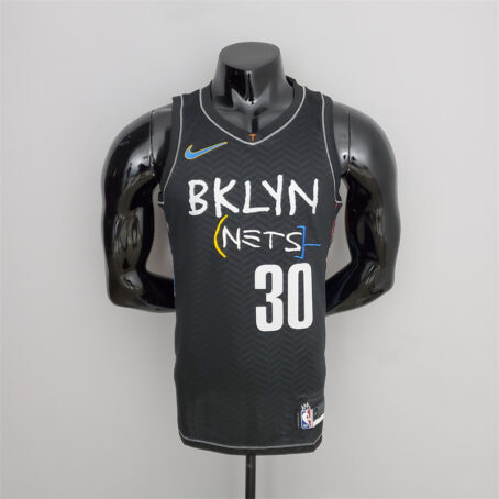 Camisa Regata NBA Brooklyn Nets – Preta – #30 Curry