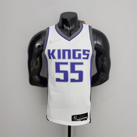 Camisa Regata NBA Kings – Branca – #55 Williams – 75 Anos