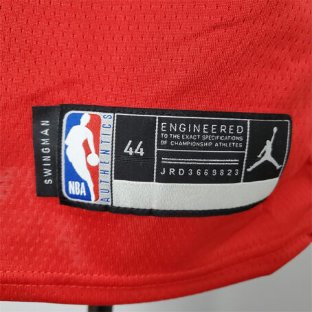 Camisa Regata NBA Philadelphia 76ers – Vermelha – #1 Harden – 2021 - Imagem 6