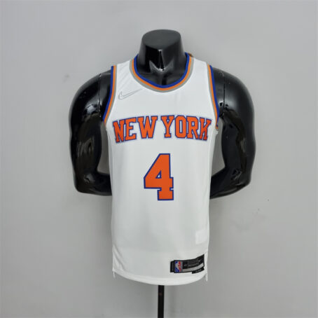 Camisa Regata NBA New York Knicks – Branca – #4 Rose – 75 Anos