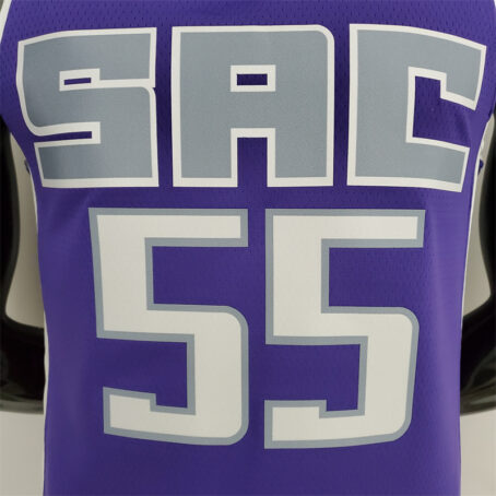 Camisa Regata NBA Kings – Roxa – #55 Williams – 75 Anos - Imagem 2