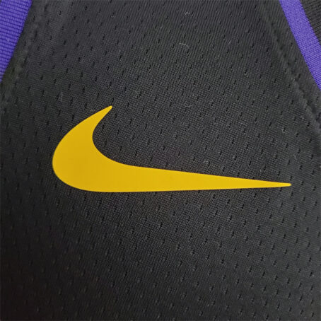 Camisa Regata NBA Los Angeles Lakers – Preta – #6 James – 2021 - Imagem 4