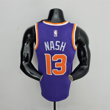 Camisa Regata NBA Phoenix Suns – Roxa – #13 Nash – 75 Anos - Imagem 9