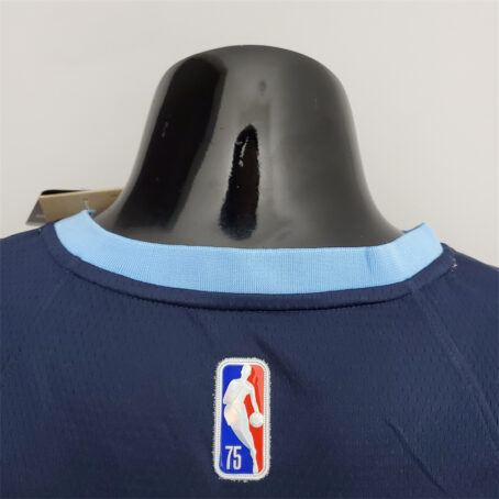 Camisa Regata NBA Memphis Grizzlies – Azul – #12 Morant – 75 Anos - Imagem 10
