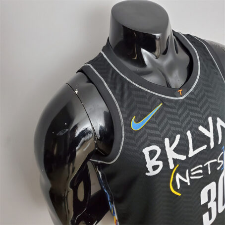 Camisa Regata NBA Brooklyn Nets – Preta – #30 Curry - Imagem 5