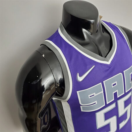 Camisa Regata NBA Kings – Roxa – #55 Williams – 75 Anos - Imagem 5