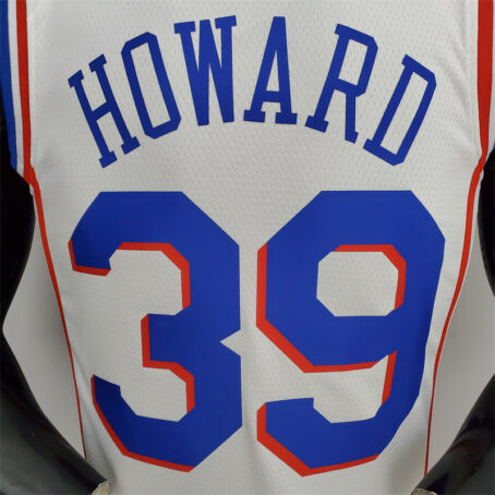 Camisa Regata NBA Philadelphia 76ers – Branca – #39 Howard – 75 Anos - Imagem 8
