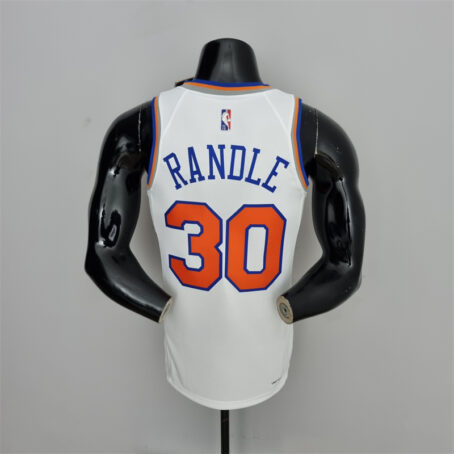 Camisa Regata NBA New York Knicks – Branca – #30 Randle – 75 Anos - Imagem 8