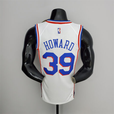 Camisa Regata NBA Philadelphia 76ers – Branca – #39 Howard – 75 Anos - Imagem 9