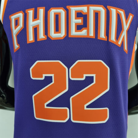 Camisa Regata NBA Phoenix Suns – Roxa – #22 Ayton – 75 Anos - Imagem 2