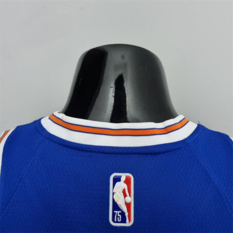 Camisa Regata NBA New York Knicks – Azul – #9 Barrett – 75 Anos - Imagem 9