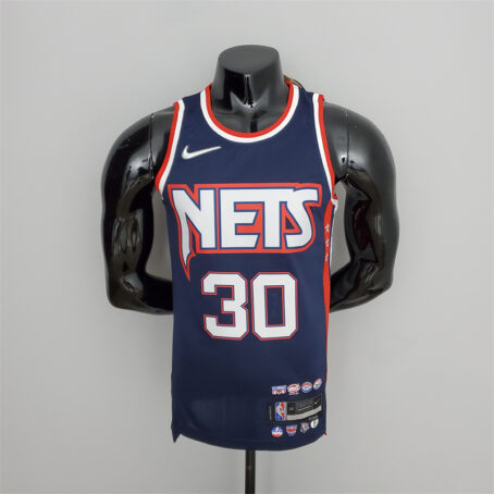 Camisa Regata NBA Brooklyn Nets – Azul – #30 Curry – 2022