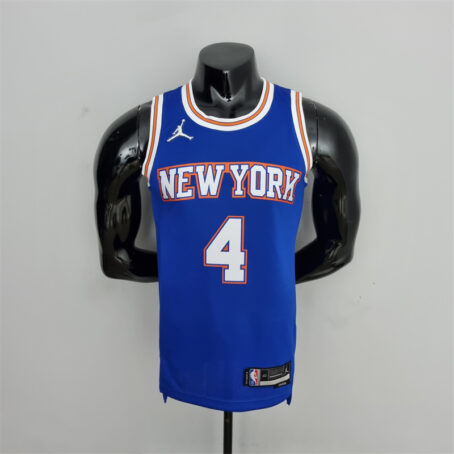 Camisa Regata NBA New York Knicks – Azul – #4 Rose – 75 Anos
