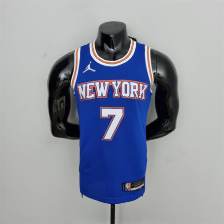 Camisa Regata NBA New York Knicks – Azul – #7 Anthony – 75 Anos