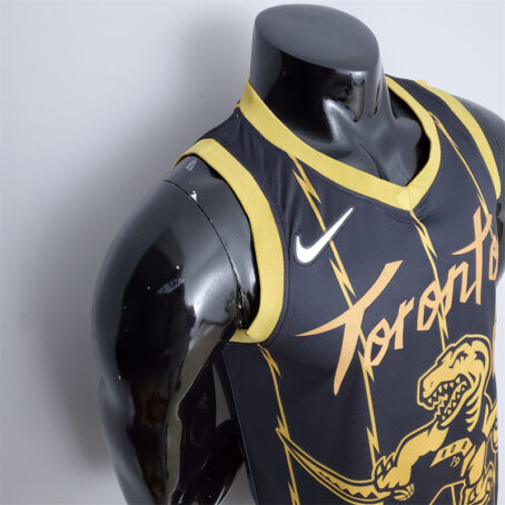Camisa Regata NBA Toronto Raptors – Preta – #23 Vanvleet – 2022 - Imagem 5