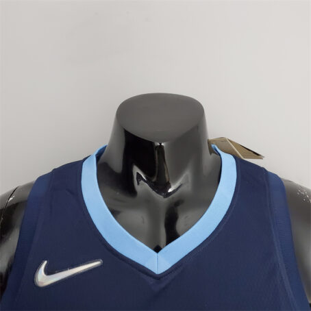 Camisa Regata NBA Memphis Grizzlies – Azul – #12 Morant – 75 Anos - Imagem 3
