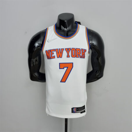 Camisa Regata NBA New York Knicks – Branca – #7 Anthony – 75 Anos