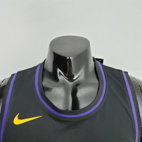 Camisa Regata NBA Los Angeles Lakers – Preta – #6 James – 2021 - Imagem 3