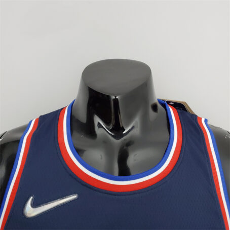 Camisa Regata NBA Philadelphia 76ers – Azul – #1 Harden – 2022 - Imagem 3